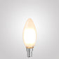 2W Candle Dimmable LED Bulbs in Warm White