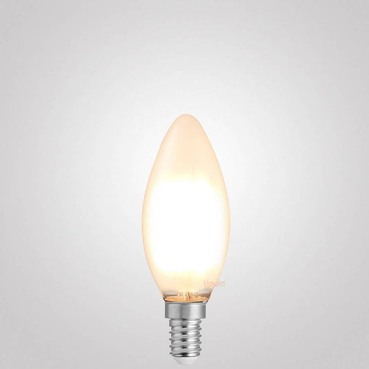 4W 12 Volt DC Candle Dimmable LED Bulbs in Warm White