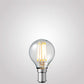 4W Fancy Round Dimmable LED Bulbs Clear