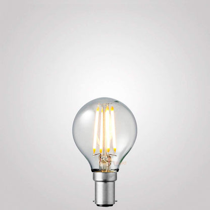 4W Fancy Round Dimmable LED Bulbs 2200K/2700K/3000K/4000K