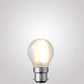 6W Fancy Round Dimmable LED Light Bulbs