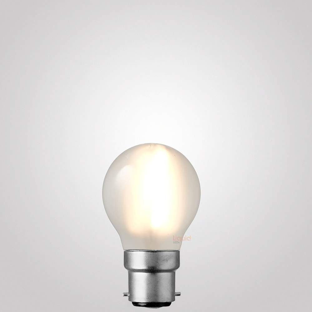 6W Fancy Round Dimmable LED Light Bulbs