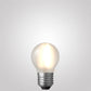6W Fancy Round Dimmable LED Light Bulbs