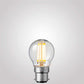 4W Fancy Round Dimmable LED Bulbs Clear