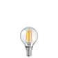 4 Watt Fancy Round Dimmable LED Filament Bulb (E14) Clear Fancy Round LiquidLEDs Lighting 