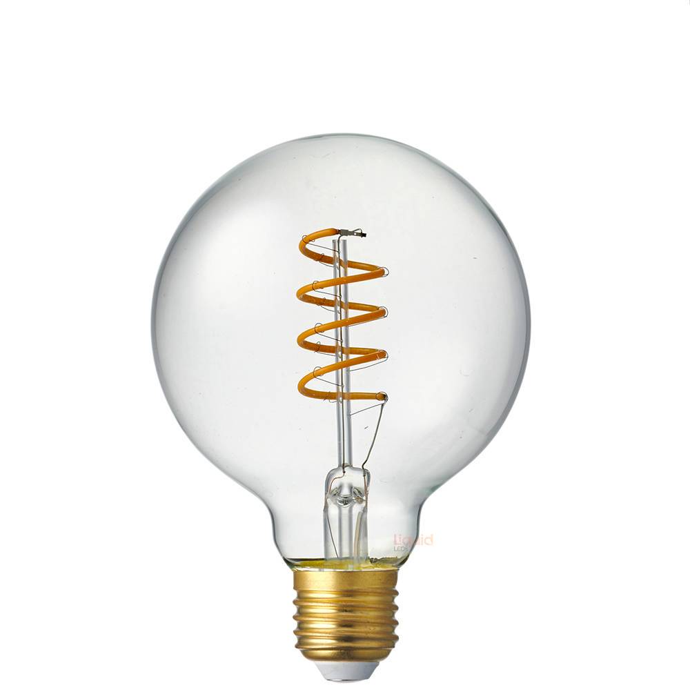 4W G95 Dimmable Spiral LED Bulb (E27) in Extra Warm White