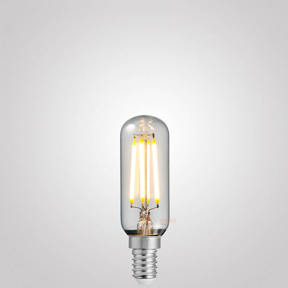 4 Watt Tubular Dimmable LED Filament Light Bulb (E14) Clear