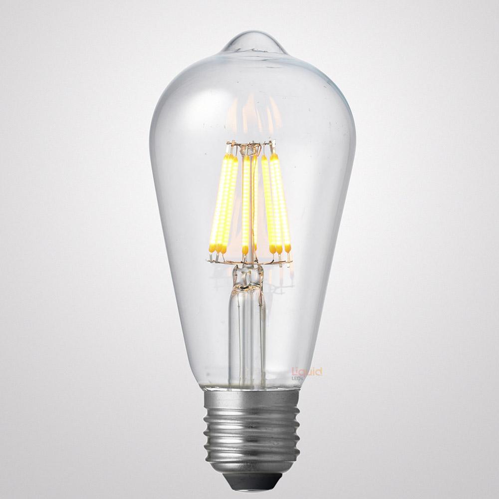 6W 12-24 Volt Edison Dimmable LED Bulbs E27