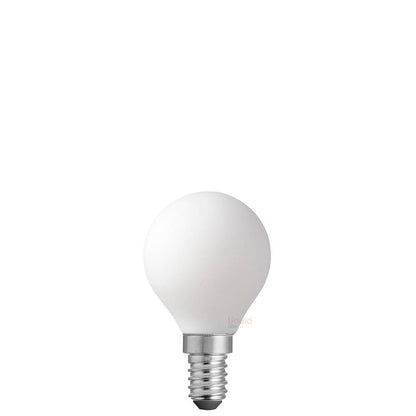 6W 12 Volt Fancy Round Opal Dimmable LED Bulb (E14)