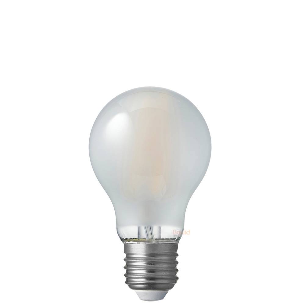 8 Watt GLS Dimmable LED Filament Light Bulb (E27) Frosted Traditional Bulbs LiquidLEDs Lighting 