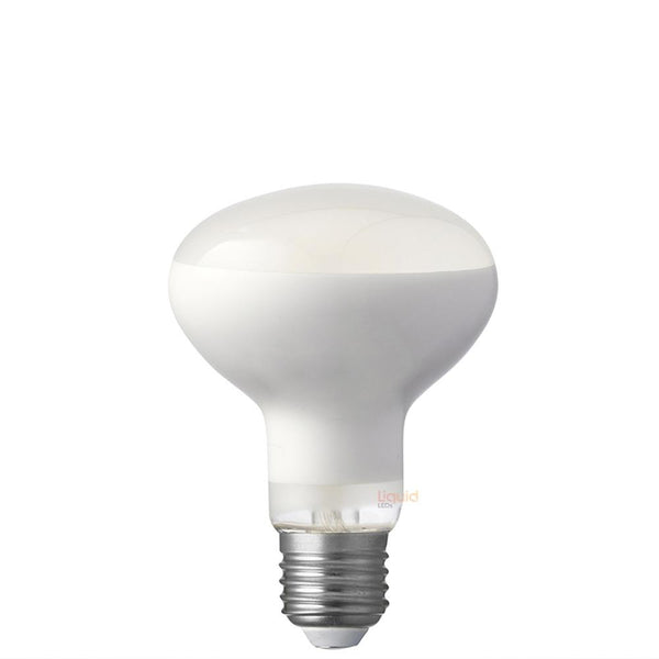 8W R80 Dimmable Reflector LED Filament Globe (E27) 4000K | LiquidLEDs ...