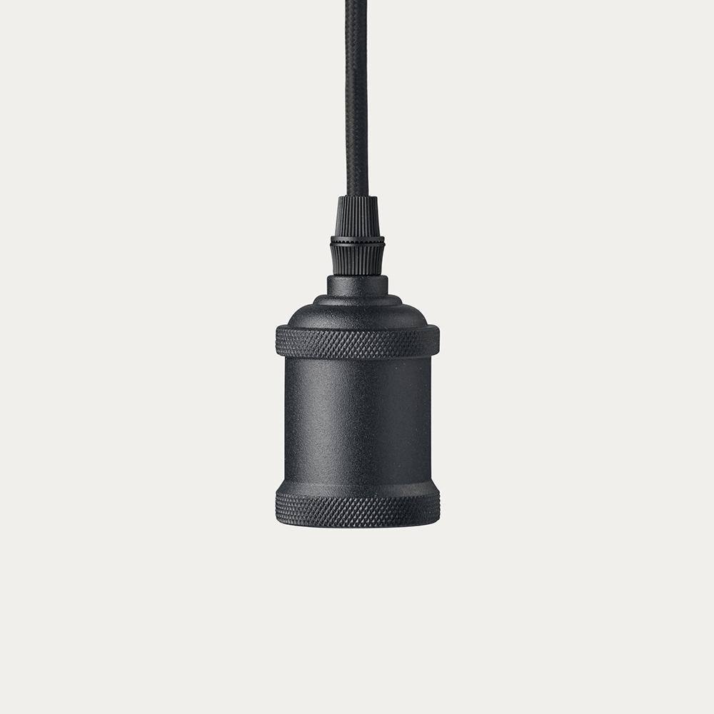 Black Plug-In Pendant