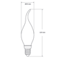4 Watt Flame Tip Candle Dimmable LED Filament Bulb (E14) Clear Candle Bulbs LiquidLEDs Lighting 