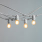 20m White Festoon String Lights with 20 Bulb 240V