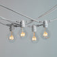 10m White Festoon String Lights with 10 Bulb 240V